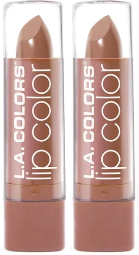 Vista 19 de L.A. COLORS Color de labios rico en humedad, rojo baya CML530