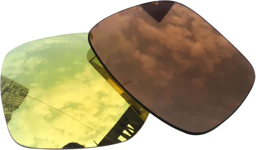 Vista 5 de Acefrog 4 pares de lentes polarizados de repuesto para gafas de sol Oakley Holbrook OO9102, ajuste perfecto, inastillables, antiarañazos, paquete