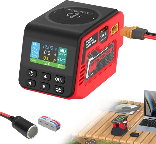 Vista 9 de Kzreect - Convertidor de 12 V, 20 A, 240 W, CC a CC, reductor de voltaje de 17-55 V a 12 V