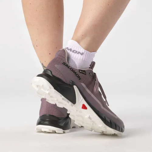 Vista 4 de Salomon Zapatillas de senderismo Alphacross 5 Gore-tex para mujer