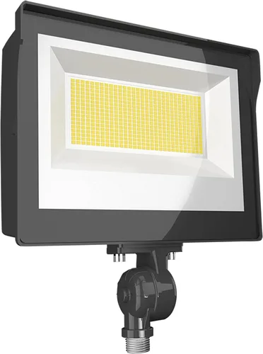 Vista 5 de Luz de inundación LED RAB Lighting X17FA15 - 15W - Luz blanca ajustable - Fotocélula incorporada - 120 a 277 V - Montaje de 12 nudillos - Atenuación