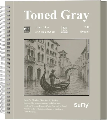 Vista 15 de Cuaderno de bocenas de papel negro SuFly 5.5 x 8.5, 60 hojas (90lb/150gsm) Papeles de artista para dibujo Papel negro para lápices