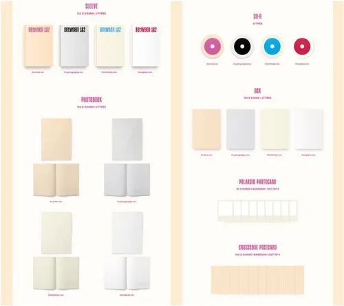 Vista 3 de DREAMUS TWICE 11th Mini Album - Entre 1 y 2 (versión aleatoria) álbum + póster plegado