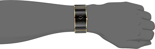 Vista 2 de Rado R20799152 - Reloj integral de acero inoxidable con esfera digital negra