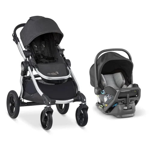 Vista 18 de Carriola individual Baby Jogger City Select, Jet Negro azabache
