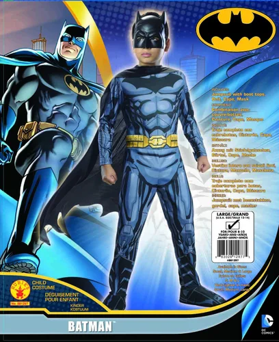 Vista 2 de Rubies, DC Superhéroes, niños, Batman, S, Un solo