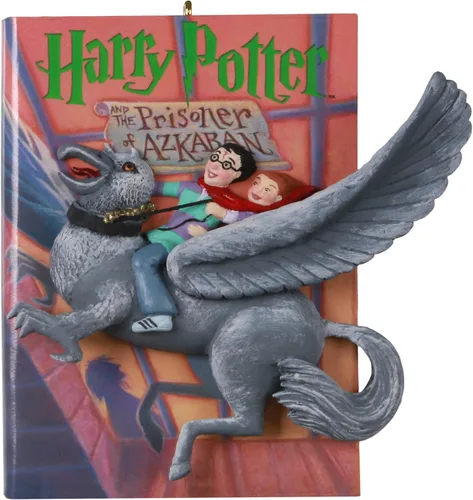Vista 10 de Hallmark Keepsake Adorno navideño de Harry Potter (suministros de Quidditch)