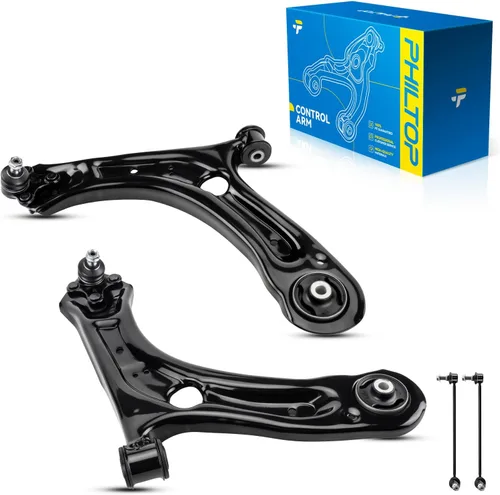 Vista 116 de PHILTOP 6 piezas de brazo de control delantero inferior con barra estabilizadora de rótula para Nissan Rogue 2014-2020 Rogue Sport 2017-2022 Qashqai