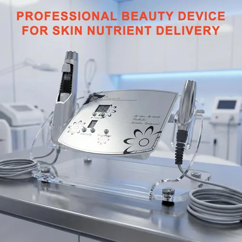 Vista 8 de Elitzia ETF49E Dispositivo facial de electroporación sin aguja, máquina de belleza facial importadora de iones de mesoporación, eliminación