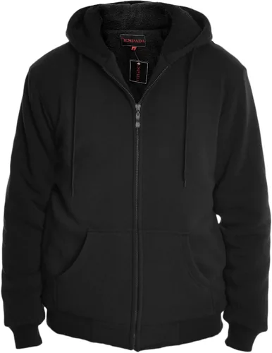 Vista 13 de Chaqueta con capucha con cremallera completa y forro de sherpa