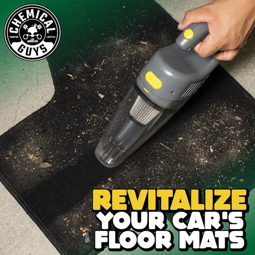 Vista 10 de Chemical Guys EQP410 DetailVac - Aspiradora portátil de mano para automóvil, motor eléctrico de 110 W 8.8 amperios