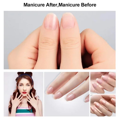 Vista 4 de Herramienta de manicura, brocas de cerámica de alta calidad, brocas de punta lisa, brocas profesionales para uñas acrílicas, eliminación de gel