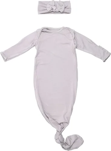 Vista 255 de Three Little Tots Vestido de corbata anudada para bebé recién nacido - Bebé