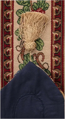 Vista 7 de Charlotte Home Furnishings Wine Merchants I Tapestry Bell Pull - 6 pulgadas x 42 pulgadas, algodón/viscosa/poliéster