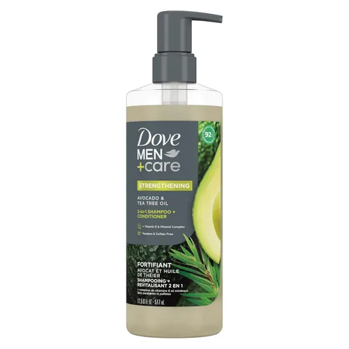 Vista 10 de DOVE MEN + CARE Champú 2 en 1 + acondicionador sándalo y cardamomo, 17.5