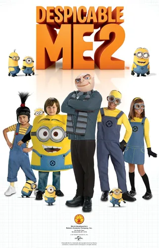 Vista 4 de Disfraz de Minion de Mi Villano Favorito para niñas., S, Un solo