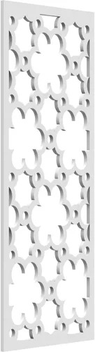Vista 80 de 9 3/8"W x 24 3/8"H x 1/4"T Southgate Decorativos Paneles De Pared De Madera Calado, Abedul