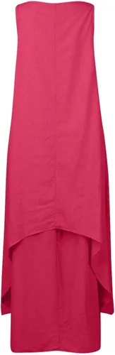 Vista 5 de Vestidos de verano de lino y algodón para mujer 2024 Vestido Largo Mangas bolsillos a la Moda Vestidos Largos