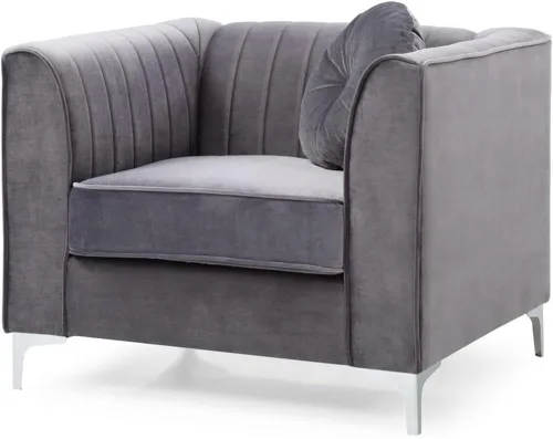 Vista 23 de Sillón Glory Furniture Delray, Gris