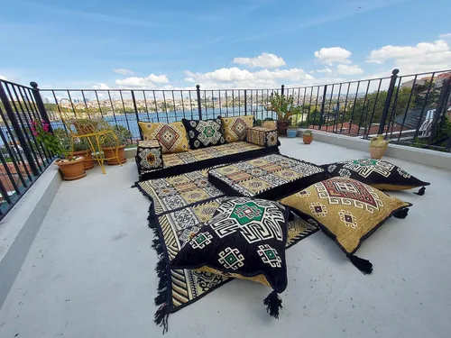 Vista 2 de Sofas and Loveseat, Traditional Design Arabic Lounge Set, Arabic Majlis, Pallet Sofa Sectionals, Turkish Sofa Set, Arabic Sofa, Floor Couch