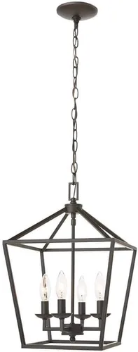 Vista 8 de Home Decorators Collection 4- Candelabro enjaulado de bronce claro