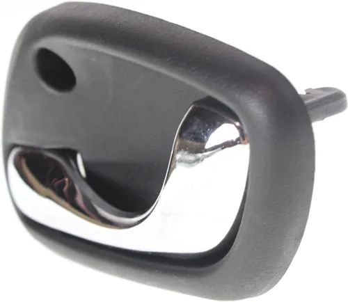 Vista 2 de Garage-Pro Manija interior de puerta delantera compatible con SUZUKI ESTEEM 1995-2002 / XL-7 2002-2006 LH cromo palanca carcasa gris (= trasera)