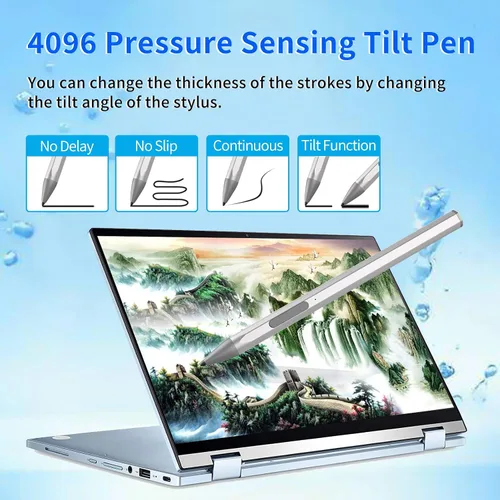 Vista 3 de Lápiz óptico para ASUS Transformer/Mini/ASUS Zenbook Flip/Pro/ASUS Vivobook Flip/Pro/Duo/ASUS Notebook, recargable MPP 2.0 Tilt Active Pen