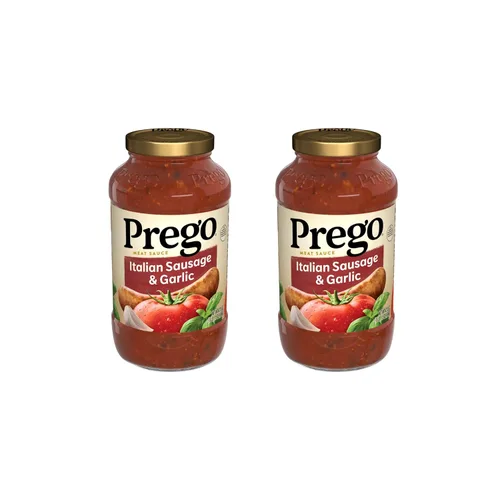 Vista 50 de Prego Salsa de carne boloñesa, tarro de 23.5 onzas
