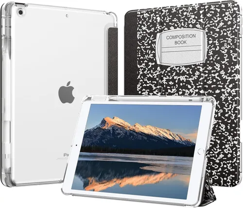 Vista 19 de MoKo for iPad 9th/8th/7th Generation Case 10.2-Inch with Pencil Holder,Pink