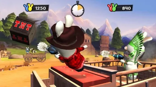 Vista 2 de Raving Rabbids Travel in Time - Nintendo Wii