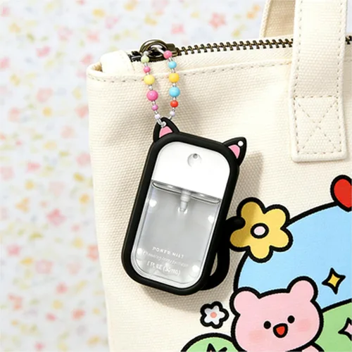 Vista 3 de Funda de silicona para gatos Touchland desinfectante de manos, 1 onza líquida/1.0 fl oz, adorable accesorio en aerosol desinfectante de manos