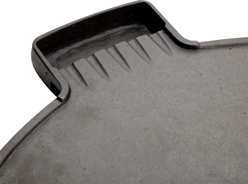 Vista 9 de Cuisinart CHA-830 Cleanburn Plancha y Parrilla Fire Pit, Hierro Fundido Pre-Sazonado