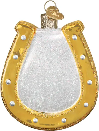 Vista 18 de Old World Christmas: Colección Fireman - Adorno de vidrio soplado para árbol de Navidad Granero
