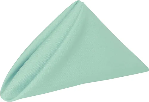 Vista 22 de Ultimate Textile -1 docena- Servilletas de tela de poliéster de 20 x 20 pulgadas, color azul aguamarina