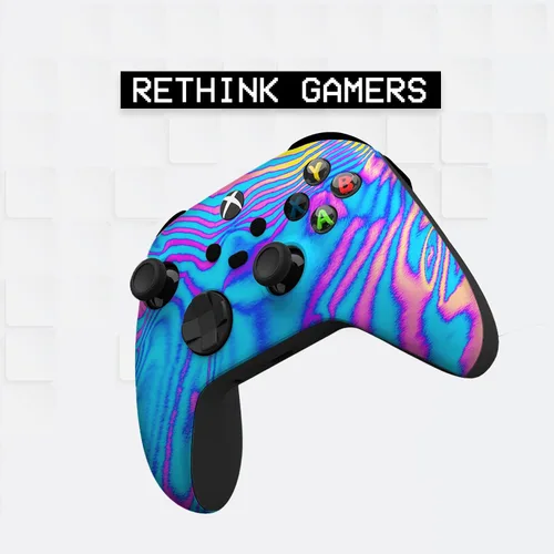 Vista 4 de BCB Controller Customised for Xbox Controller Wireless. Original Xbox Controller Compatible with Xbox One Series X & S Remote Control Console.
