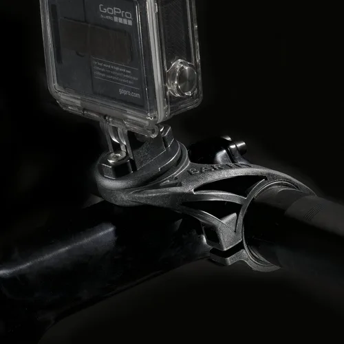 Vista 3 de Bar Fly Soporte para bicicleta de 4 MTB, negro, para barras planas - Garmin, Wahoo, Polar, Bryton, Cateye, Mio, Omata accesorios
