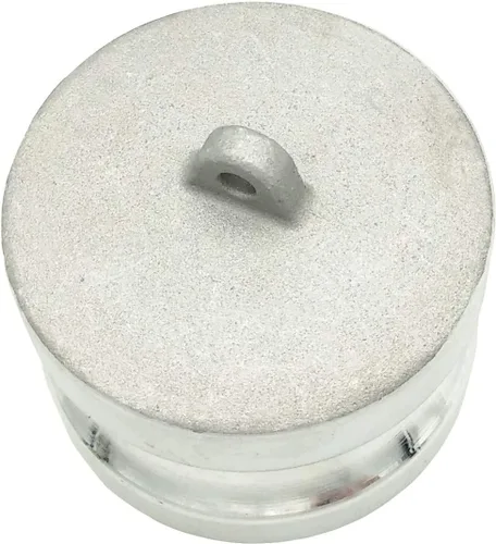 Vista 2 de 2 piezas de aluminio tipo DP leva y ranura de montaje, acoplador hembra x NPT hembra, con 2 piezas de montaje de junta Camlock (0.5 pulgadas)