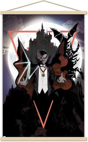 Vista 13 de Trends International Drácula - Póster de pared con ilustración, 22.375 x 34 pulgadas, versión premium sin marco