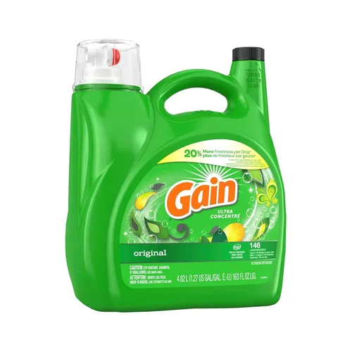 Vista 2 de Gain Ultra Concentrated He - Lavandería líquida de 200 onzas líquidas, 200 onzas líquidas