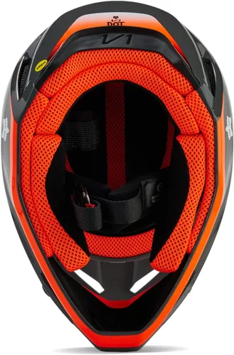 Vista 5 de Fox Racing Casco unisex para motocross V1, gris, XS