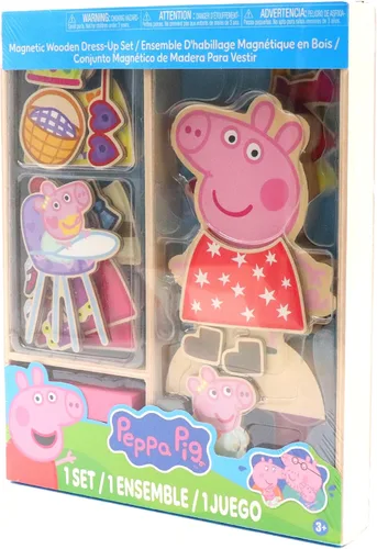 Vista 2 de Tara Toys Peppa Pig - Juego de Vestir Magnético de Madera