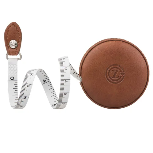 Vista 15 de Cinta métrica para costura, tela médica para el cuerpo, sastre, manualidades, dieta, cinta métrica de 60 pulgadas/1.5M de doble cara retráctil con 1