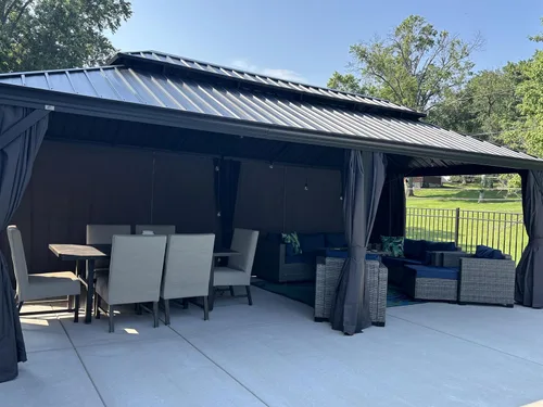 Vista 40 de Purple leaf - Gazebo para exteriores.