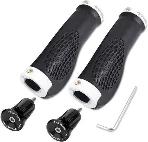 Vista 14 de Puños ergonómicos de manubrio de bicicleta, de Topcabin, con amplia superficie de agarre
