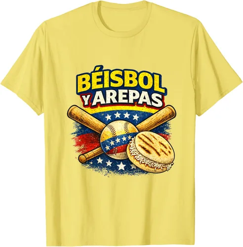 Vista 80 de Camiseta Beisbol y Arepas Venezuelas Baseball Pride Team 2026