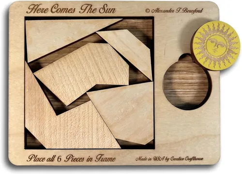 Vista 9 de Rompecabezas de madera Martin's Menace - Desafiante rompecabezas para adolescentes y adultos, fabricado en Estados Unidos