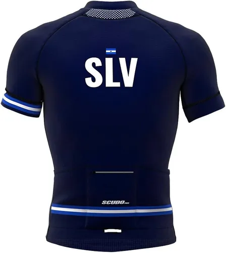 Vista 2 de El Salvador Code Ciclismo de manga corta para hombre