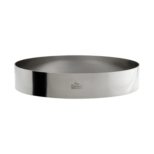 Vista 7 de Fat Daddio's Anillo redondo de acero inoxidable para pasteles y pastelería, 2 x 0.75 pulgadas