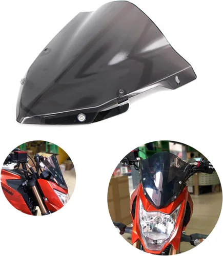 Vista 8 de GUAIMI Parabrisas de Motocicleta Deflector de Viento Pantalla Deportiva Deflector de Viento para Z125 2015-2019
