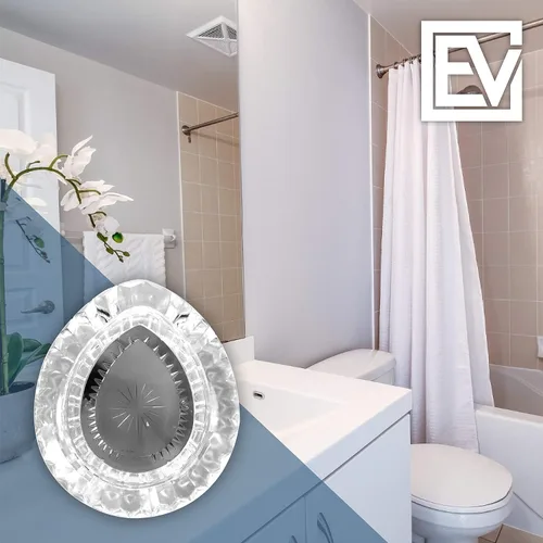 Vista 7 de Essential Values Repuesto de mango de ducha – Compatible con pomo de ducha Moen (100710) y bañera – Compatible con el kit de mango de temperatura